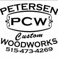 peter custom woodworks logo