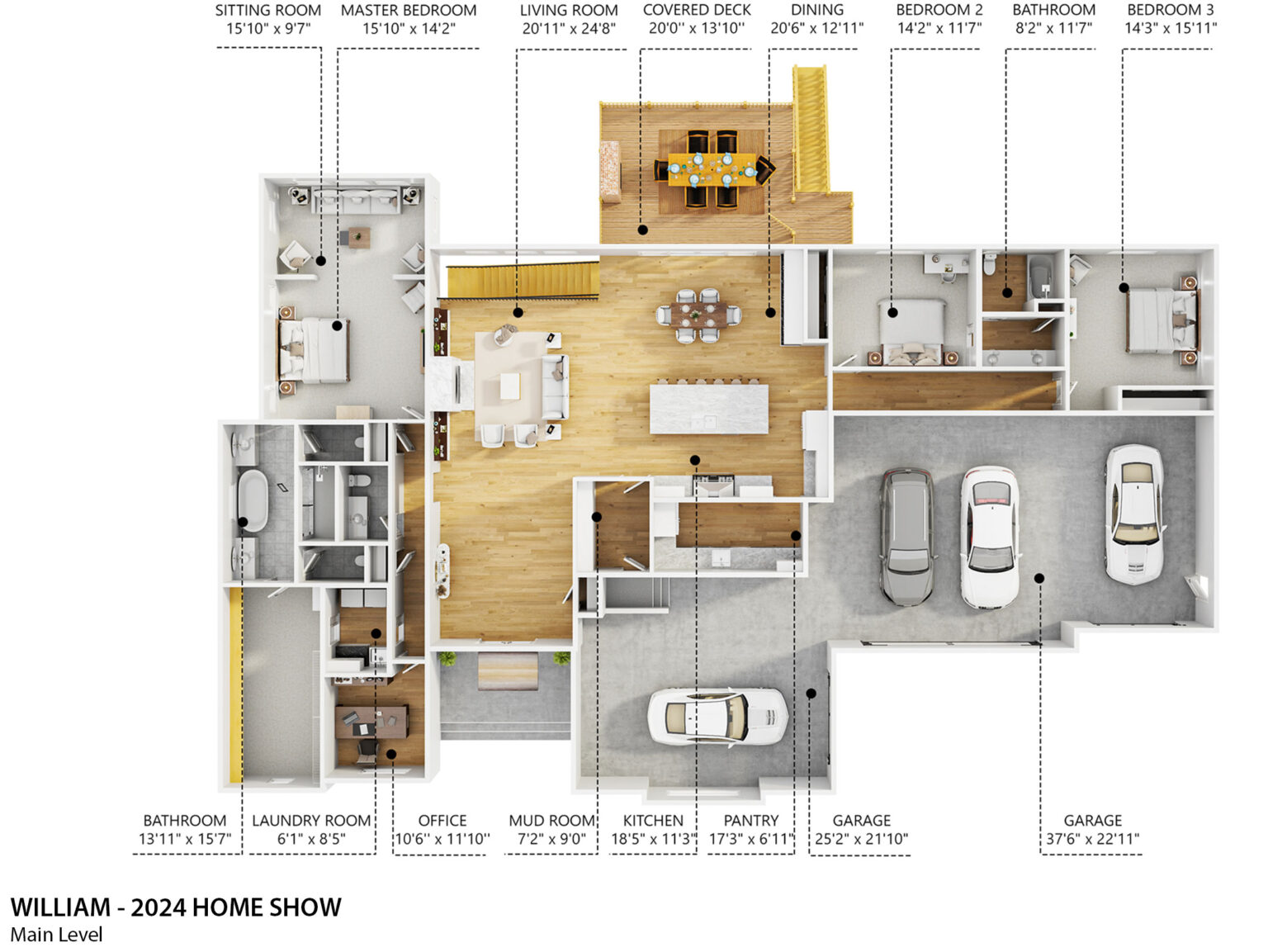 Embarq Home Show William 3D Main Level